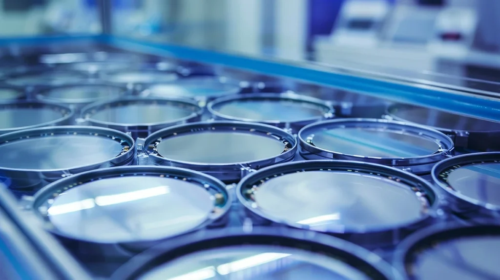 an image of clean microelectronic Equipment